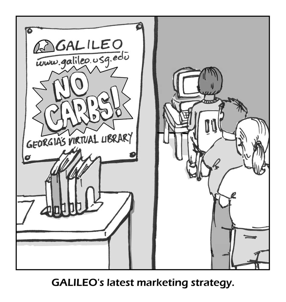 Cartoon: GALILEO's Latest Marketing Strategy – GALILEO Scrapbook