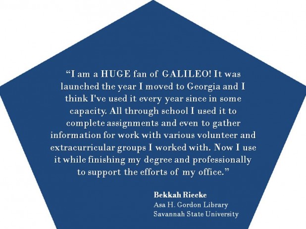 I Am a HUGE Fan of GALILEO!