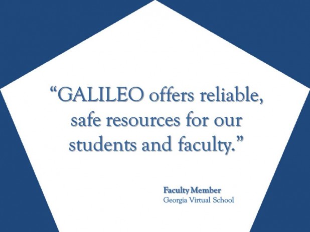 GALILEO: Reliable Resources for Students
