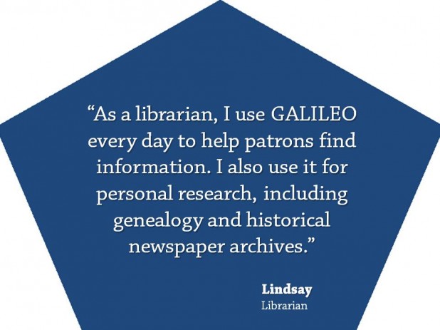 GALILEO: Help Patrons Find Information