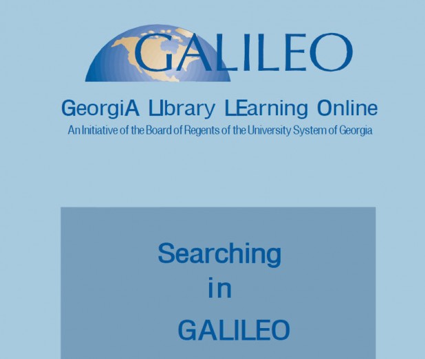 Searching in GALILEO