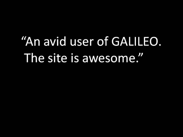 Avid GALILEO User