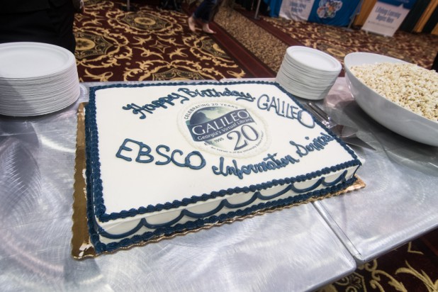 A cake to celebrate GALILEO’s 20th Birthday Cake at COMO 2015