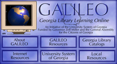 GALILEO Homepage 1995-2000