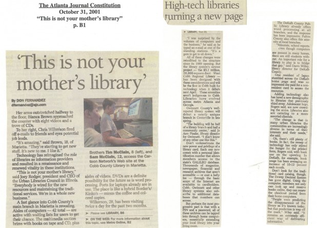 Article: This Is Not Your Mother’s Library