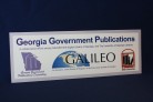 Georgia Government Publications Bookmark