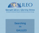 Searching in GALILEO