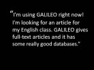 Using GALILEO Right Now!