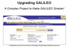 GALILEO Upgrade Flyer